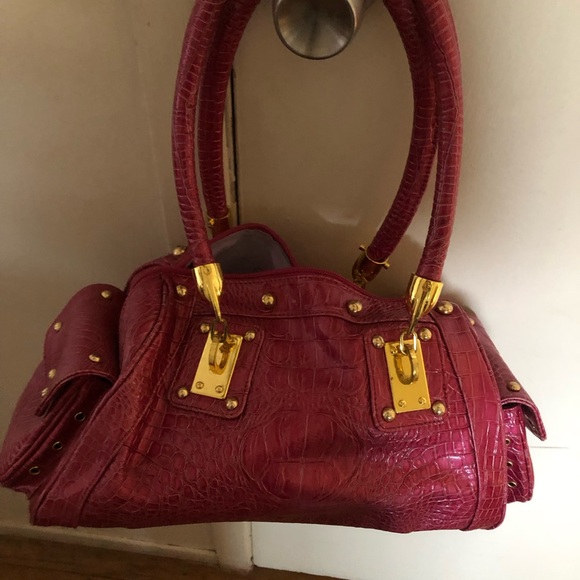 Calla handbag in deep pink - Picture 1 of 8